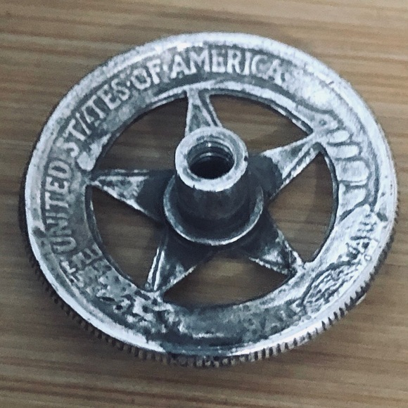 $58 Half Dollar Vintage Unique Estate Texas Star Coin Silver - Picture 2 of 6